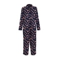 thumbnail image 1 of Pijama Secret Treasures para Mujer, con Camisera, Pantalón y Scrunchie Multicolor Talla M, 3 piezas, 1 of 4