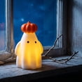 thumbnail image 5 of Tryvkinvive Halloween Pumpkin Ghost Night Light,Glowing Lamp for Halloween Decorations,Cartoon Figure Table Ornament for Halloween Indoor Outdoor Tabletop Decor, 5 of 7