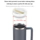 thumbnail image 4 of Tapa de vaso AESKEIA de 40 oz compatible con Stanley Quencher, paquete de 2, 4 of 7