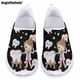 thumbnail image 1 of Zapatos de enfermería con estampado de enfermera dental de dibujos animados de Doginthehole, nuevos zapatos planos casuales cómodos para mujer, zapatos de malla transpirables de verano sin cordones, 1 of 5