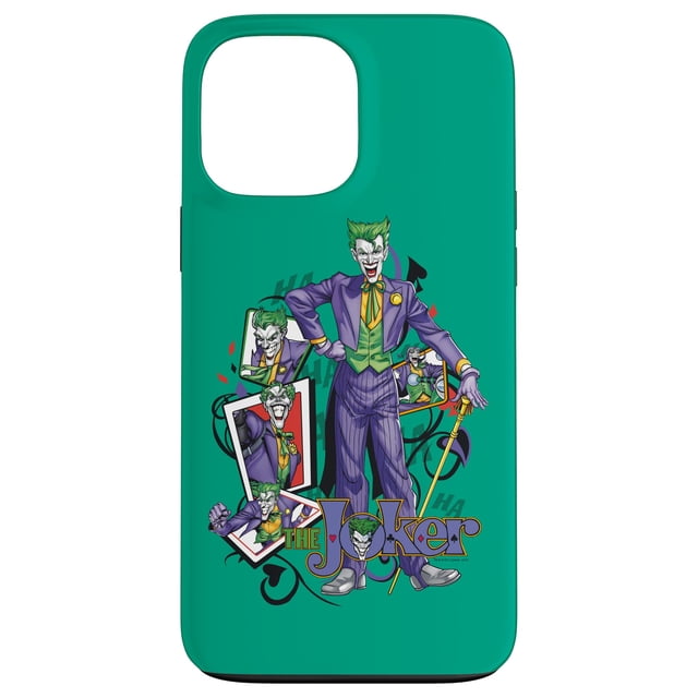 Funda para iPhone 13 Pro Max BATMAN Joker Wild Cards