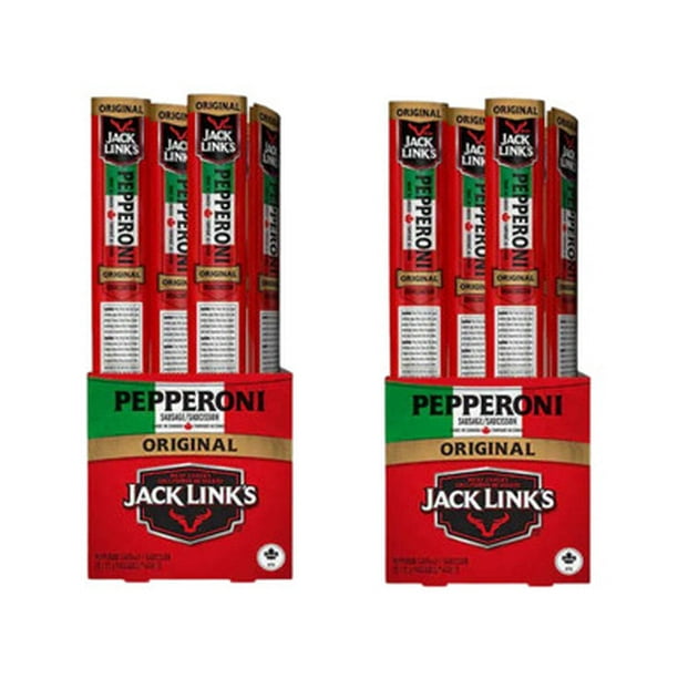 Jack Link’s Original Pepperoni Sticks, 20Count (2/CASE) Walmart.ca