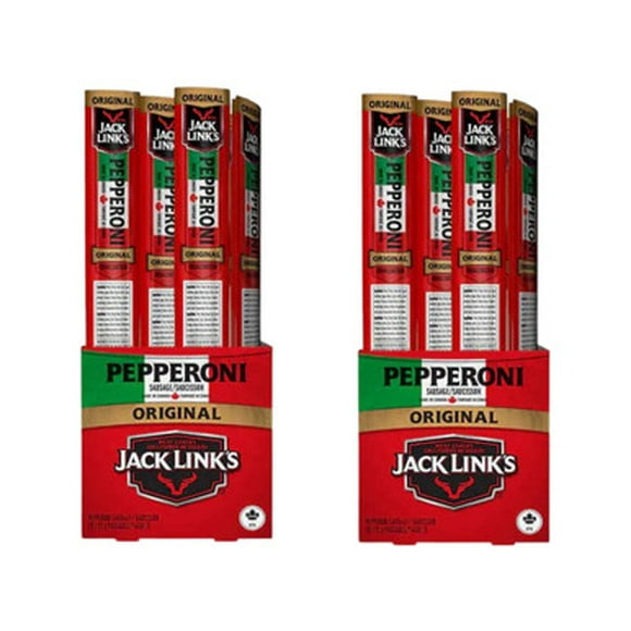 Jack Link’s Original Pepperoni Sticks, 20-Count (2/CASE)