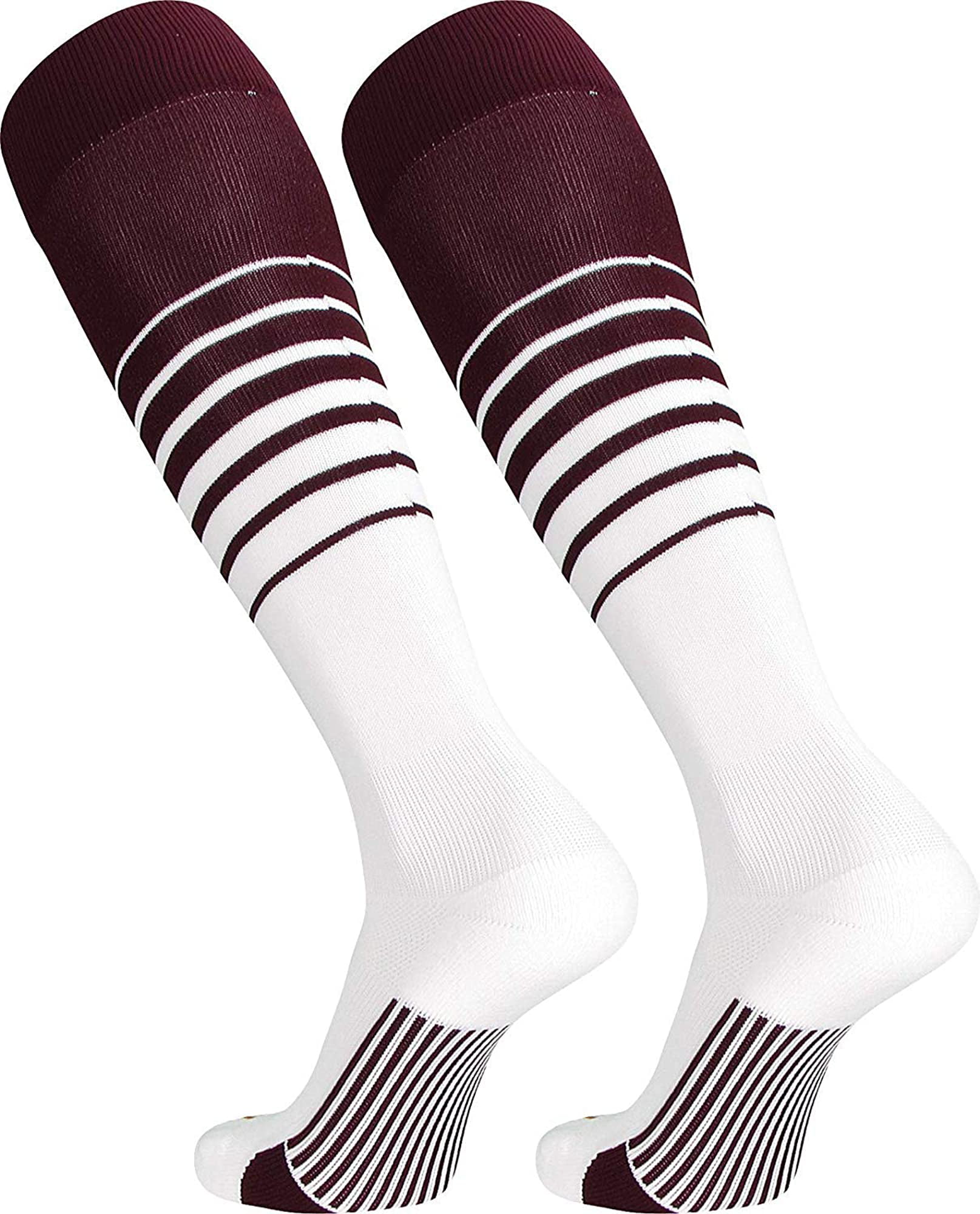 TCK Sports Elite Breaker Soccer Socks with Extra Cross-Stretch for Shin Guards Multiple Colors