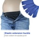 thumbnail image 4 of Extensor de pantalones de maternidad Bewildely con banda para el vientre extensores de botones para pantalones accesorio para vaqueros Tela de costura y artesanía azul morado, 4 of 6