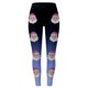 thumbnail image 4 of Leggings de cintura alta para mujer, pantalones de yoga para entrenamiento, suaves, elásticos, cómodos, con estampado navideño, diseño de bloques de color para fitness y running 2683, 4 of 4