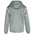 thumbnail image 2 of Men's Work Zip Up Hoodie Heavyweight Water Resistant Thermal Lined Hooded Jacket Winter Sweatshirt, 2 of 7