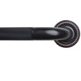 thumbnail image 5 of IMPEU 30-inch Textured Grab Bar for Bathtub and Shower, Oil Rubbed Bronze finish, 1.25-Inch Diameter, Bathroom Saftey Hand Rail, Wall-mounted, 5 of 9
