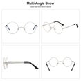 thumbnail image 1 of RANHUU Blue Light Blocking Round Metal Frame Circle John Lennon Style, 1 of 2