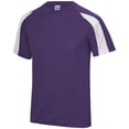 thumbnail image 3 of Just Cool T-Shirt de Sport Contrasté pour Hommes, 3 of 3