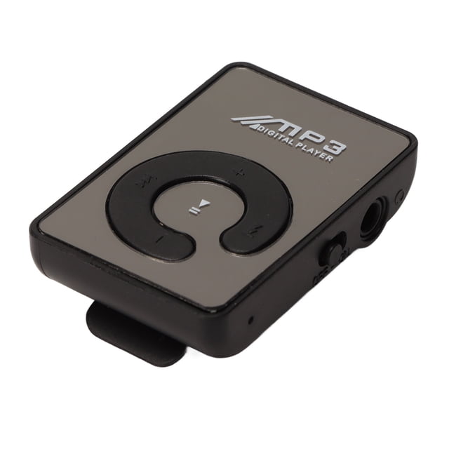 Mini Mp3 Player, Back Player Portable Lightweight Mini Mp3 Music Player Mp3 Player Mp3 Players with Memory Card Slot for Daily School