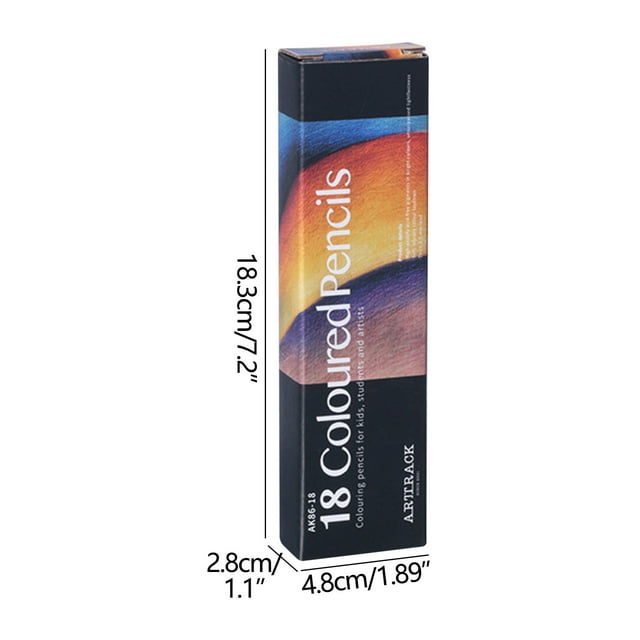 Pompotops Colors Pencil Set Oily Colored Painting Pens Oil-based Colored Pencil Painting Colored Pencil Clearance