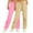 Beige, variant on Aloohaidyvio 2 Pack Womens Drawstring Sweatpants 2024 Baggy Wide Cotton Stretch Straight Leg Pants with Pockets