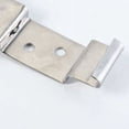 thumbnail image 5 of Par de clips para matrícula de remolque, acero inoxidable con resorte, plateado, duradero y profesional, 5 of 5