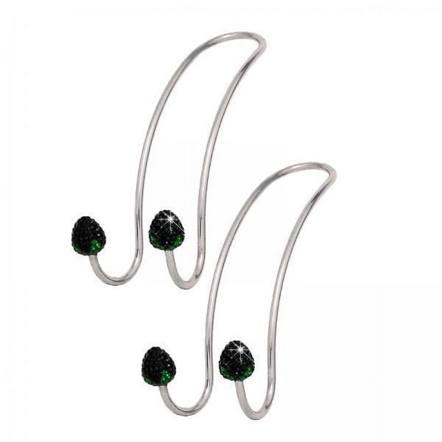 Ganchos Universales Para Reposacabezas Del Asiento Trasero Del Coche, Colgador Metálico Brillante, Color Negro, 3x2 Piezas