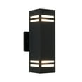 thumbnail image 1 of Artika Strike Modern Outdoor Wall Light, Black, 1 of 8