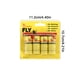 thumbnail image 4 of Fly Trap desechable Sticky Fly Paper Control de plagas Fly Catcher (con chincheta) Sywqhk Para estrenar, 4 of 4