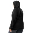 thumbnail image 3 of Athletic Works Women's Plus Lightweight Zip-Up Hoodie Jacket, Size 1X-5X, 3 of 9