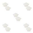 thumbnail image 2 of Qarigey 1 par de almohadillas para el talón para aliviar la presión, cojines para los pies, zapatos de cuero, plantillas de inserción autoadhesivas, Albaricoque Dünn 5piezas Qarigey CBP255673, 2 of 5