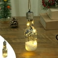 thumbnail image 7 of Christmas karymi Hanging Bottle Light Christmas Lamp Decorations Christmas Tree Bulb 13x4.5cm Light Bulb Decorative Small Gifts Clear Light Bulbs Christmas Decorations, 7 of 7