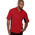 thumbnail image 3 of Gamegear® Mens Track Pique Short Sleeve Polo Shirt Top, 3 of 3