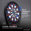 thumbnail image 2 of Accudart Rogue Electronic Dartboard - 29 Game Modes - 90 Game Variations - Easy Read Display - Virtual Opponent Mode - Heckler Feature With Witty Taunts - Official 15.5" Target Area, 2 of 4