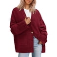 thumbnail image 1 of Suéter PRETTYGARDEN 2025 Oversized Burdeos XL, 1 of 8