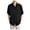 Black, variant on Men Short Sleeve Button Down Beachwear Night Club Outfit Shirt Casual Tops, M, White