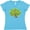 Aqua, variant on Inktastic Apples in Tree Women's V-Neck T-Shirt