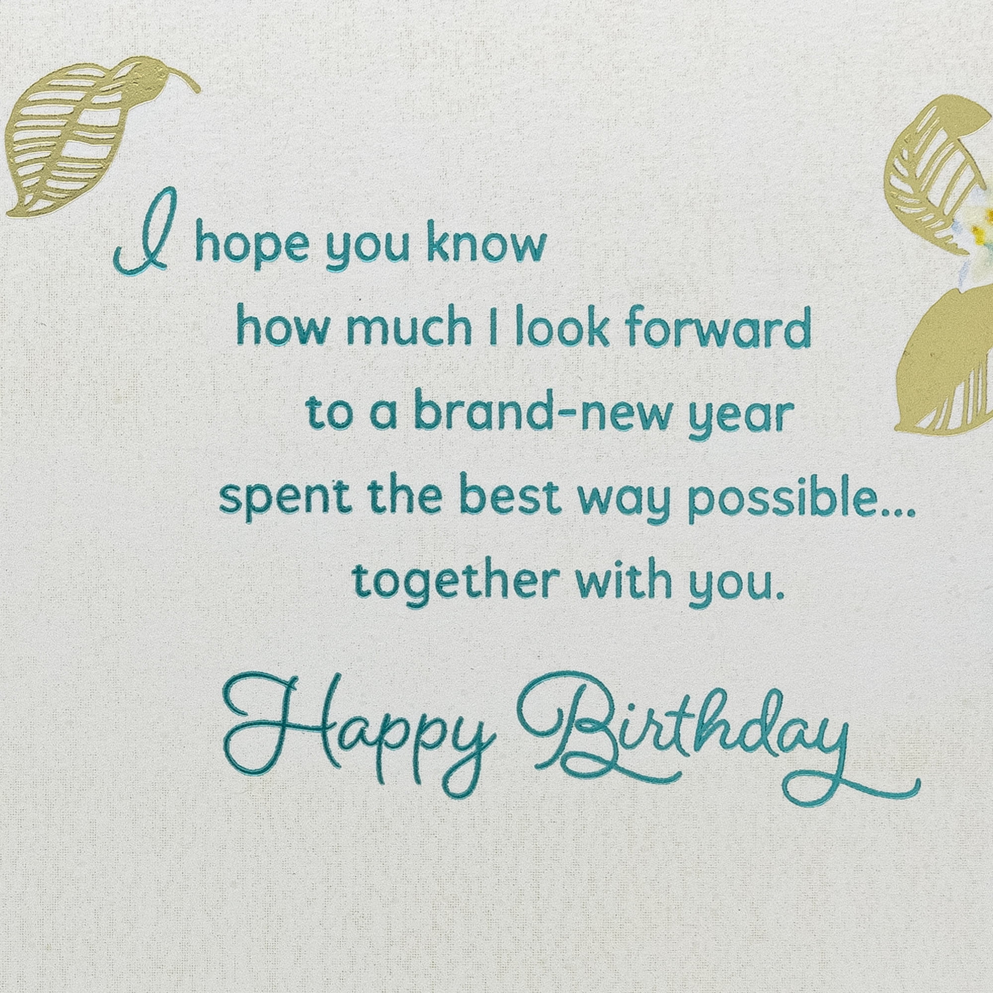 Hallmark Birthday Card for Wife (Grateful to Spend All My Days With You)