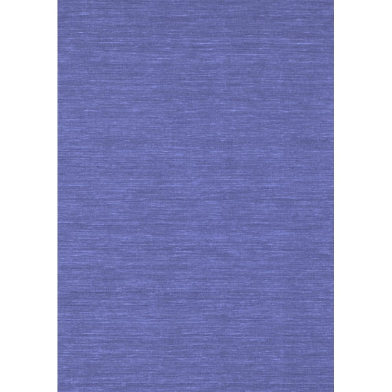 Ahgly Company Indoor Rectangle Abstract Blue Contemporary Area Rugs, 8' x 10'
