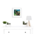 thumbnail image 2 of Paul Gauguin The Black Pigs Cropped 8X8 Inch Square Wooden Framed Wall Art Print Picture with Mount, 2 of 4