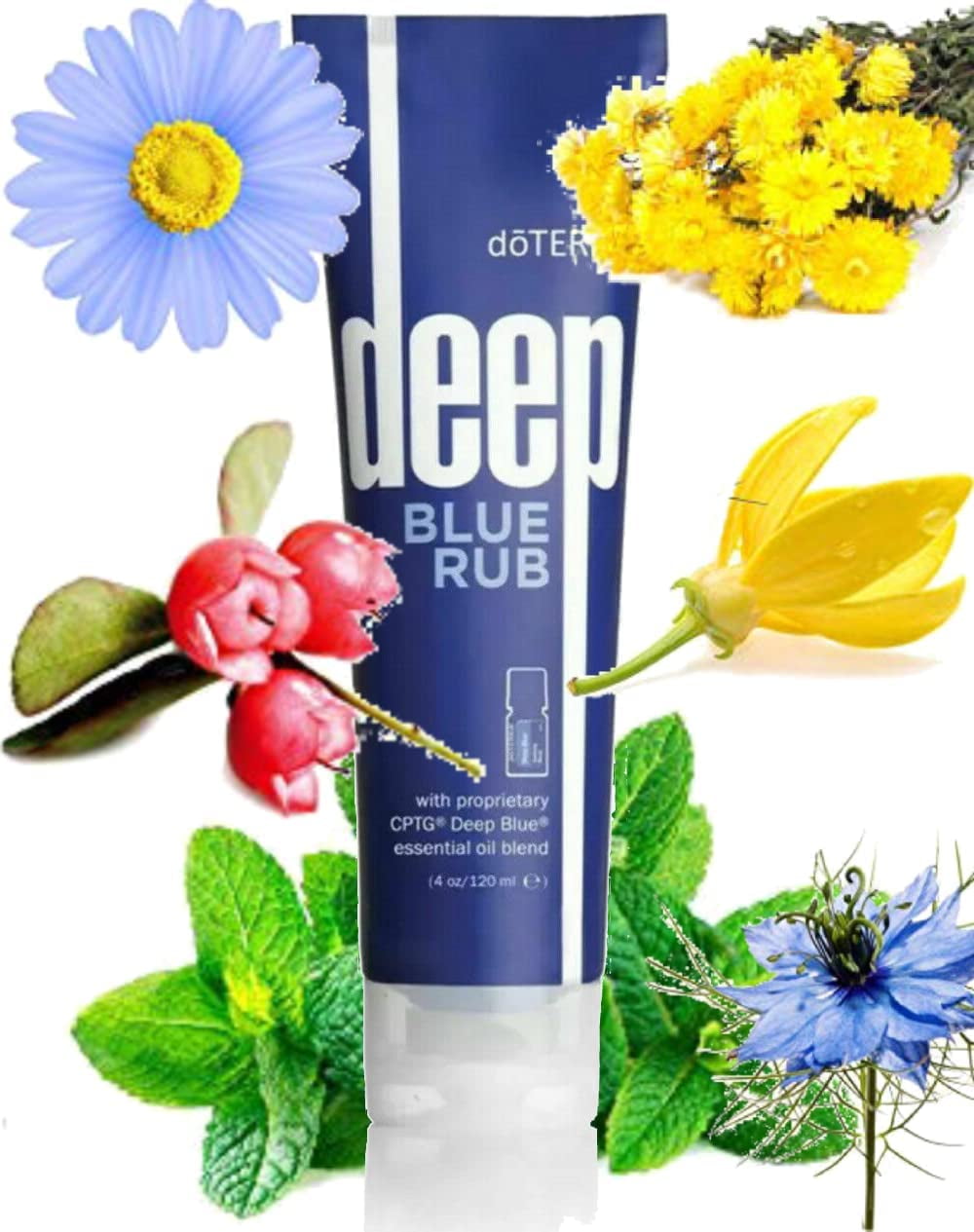 Deep Blue Rub 4 Floz./120 ml Compound Cream Sports Cream