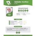 thumbnail image 5 of Sellador Acrílico Berel 580 Exterior/Interior 19L para Cemento Yeso Mortero, 5 of 5