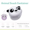 thumbnail image 4 of Melii Animal Snack Container for Toddlers and Children, Panda, 7.84 oz / 232 ml, 4 of 7