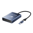 thumbnail image 1 of ACASIS Displaylink 4K 60Hz Divisor de Modo de Expansión de 2 Pantallas con Conector HDMI, 1 of 14