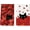 Red, variant on Black Cats Red Hearts Valentine''s Day Kitchen Towels Dish Towels, 18x26 Inch Wedding Farmhouse Decoration Hand Towels Set of 2