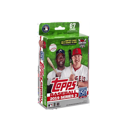 2019 Topps Series 2 Baseball Hanger Box- Walmart Exclusive- Over 65 Topps Baseball Series 2 Trading Cards | Auto & Rookie Cards | Mookie Betts (Best Rookie Cards 2019)