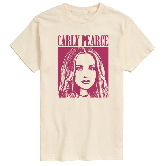 Carly Pearce - Protrait Burgundy - Country Music - Adult Short Sleeve Tee