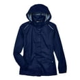 thumbnail image 4 of CORE365 78185 Women's Climate Seam-Sealed Lightweight Variegated Ripstop Jacket-Classic Navy-S, 4 of 5
