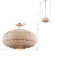 thumbnail image 6 of Crystorama Lighting - Zanzibar - 4 Light Semi-Flush Mount-11 Inches Tall and 22, 6 of 11