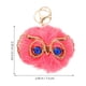 thumbnail image 3 of 4 llaveros de bola de piel sintética de búho, bonitos llaveros para mochilas, bolsos, llaveros, decoración colgante para niñas., 3 of 7