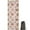 Pink Highland Cow, variant on White Highland Cow Flower Pattern Hot Yoga Mat Towel Non Slip for Hot Yoga - Quick-Drying Yoga Mat Cover with 4 Corner Pockets with Travel Bag - Hot Yoga Towel Non Slip 70"x26"