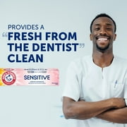 Arm & Hammer Sensitive Teeth & Gums Fluoride Toothpaste, Refreshing Mint, 4.5 oz