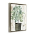 thumbnail image 4 of Stupell Industries Flower Pot Greenery Botanical & Floral Painting Brown Floater Framed Art Print Wall Art, 17 x 21, 4 of 10