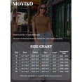 thumbnail image 7 of MOYIKO Womens T Shirts Short Sleeve Boat Neck Slim Fit Tee Basic Summer Tops, 7 of 7