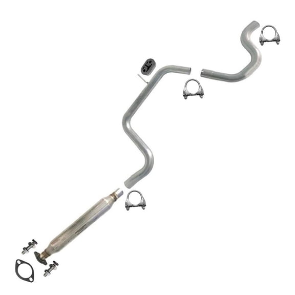 Northeastern Exhaust | Stainless Steel Resonator & Intermediate Pipe Fits 2003-2008 Chevy Impala & Monte Carlo, Pontiac Grand Prix 3.4L & 3.8L - Direct Fit