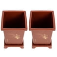 thumbnail image 1 of BEADCEST 2Jgo Maceteros De Plástico Para Plantas Interior Y Exterior Chic Y Funcional, 1 of 8