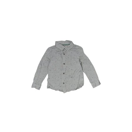 

Pre-Owned Cat & Jack Boy s Size 4T Long Sleeve Button-Down Shirt
