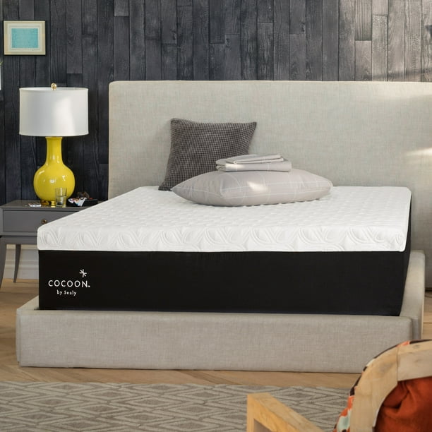 Cocoon by Sealy 10” Medium Hybrid Gel Memory Foam Mattress in a Box
